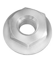 1/4-20 Flange Nut Nylon Natrual